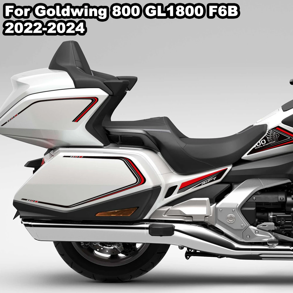 

Motorcycle Tank pad Trunk luggage stickers wind deflector kit decoration stickers For Honda Goldwing 1800 GL1800 F6B 2021-24