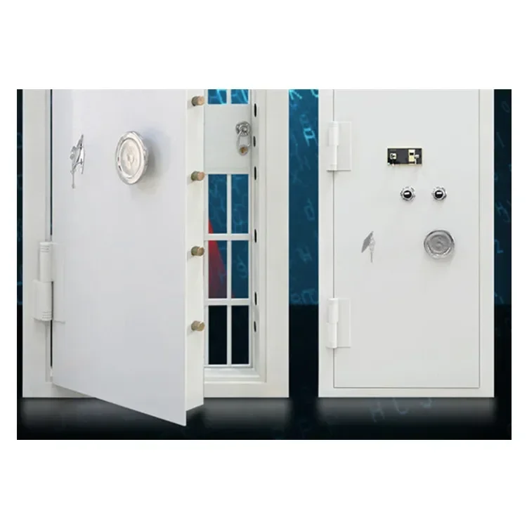 Customize Steel Bank Vault Safe Deposit Box Hotel Safe Cabinet Safe Doors Double Security Vault Door