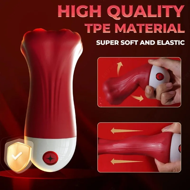 Deep Throat Sucking Male Penis Glans Training stimulator Training Cup Strong Extrusion Automatic Telescopic Oral Sex Masturbator