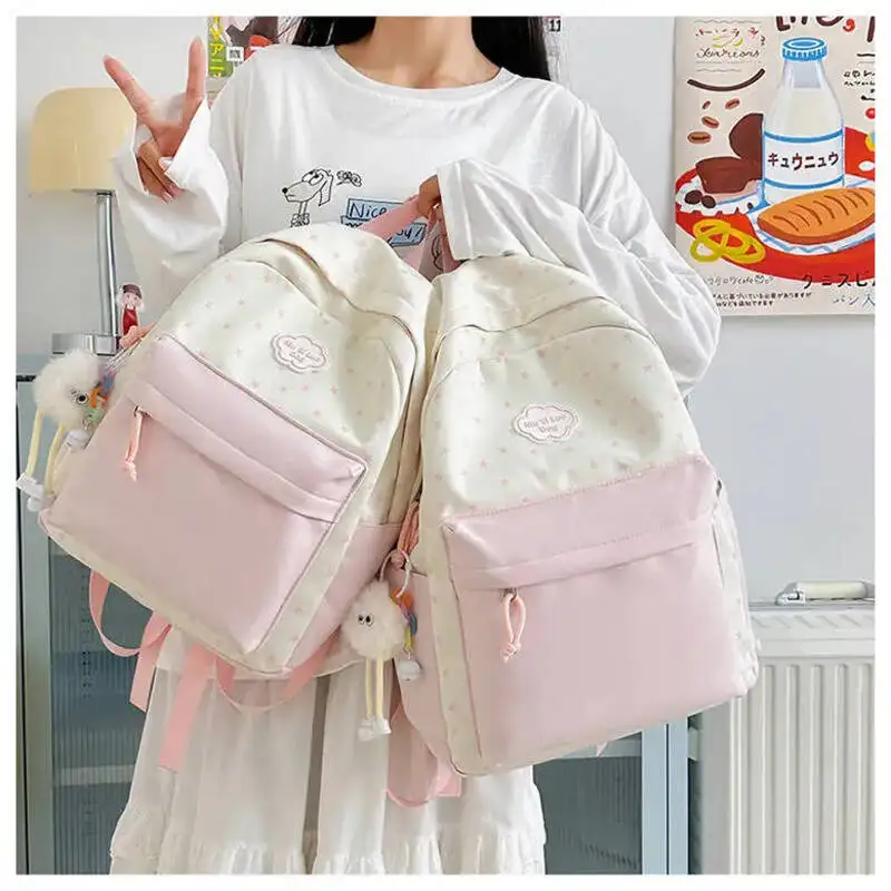 

Рюкзак унисекс, просторная сумка для ноутбука с защитой от царапин для офиса, пешего туризма, повседневных поездок, модные молодежные рюкзаки, Mass Beauty