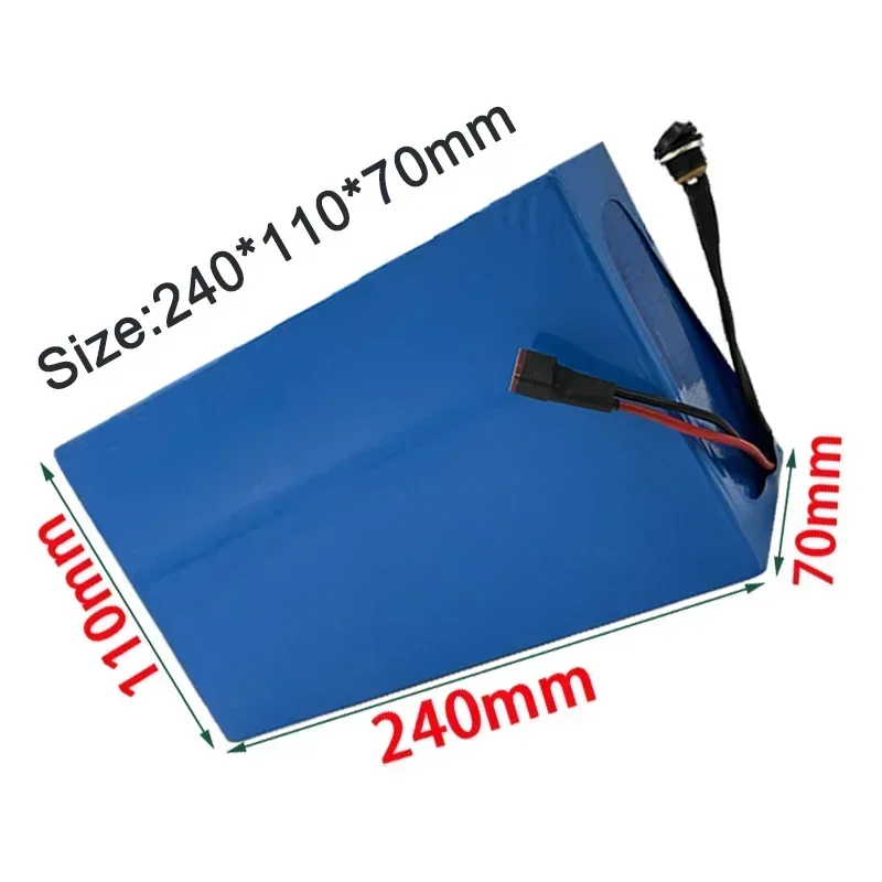 2024 13S7P Battery 100% Original Lithium-ion Battery 48V 36Ah 750W 1000W 54.6V Charger Suitable for Bicycles, Scooters, 20A BMS