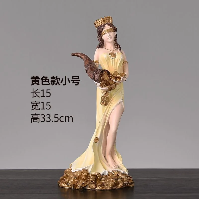 

Northern Europe, Wealth Goddess, Ornament Decoration, Office Accessories, Opening Gifts, Soft Decoration