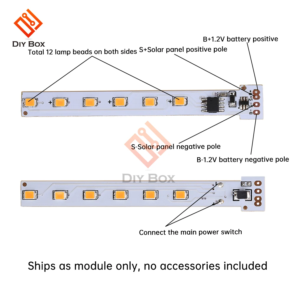 Auto-contido LED Solar Flame Light, Circuit Control Board, 1.2V, simulado Candle Lights, 12 LEDs