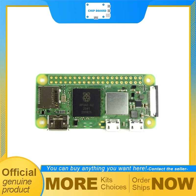 

Плата для разработки Raspberry Pi Zero 2 W с четырехъядерным процессором Broadcom BCM2710A1