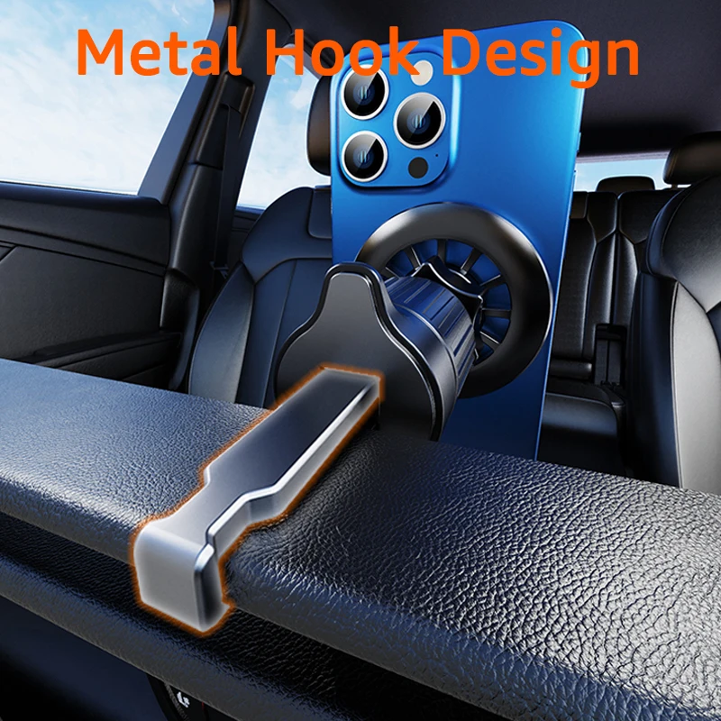 iBudim Universal Magnetic Car Phone Holder for MagSafe Strong Magnet Car Air Outlet Clip Cellphone GPS Bracket for iPhone Xiaomi