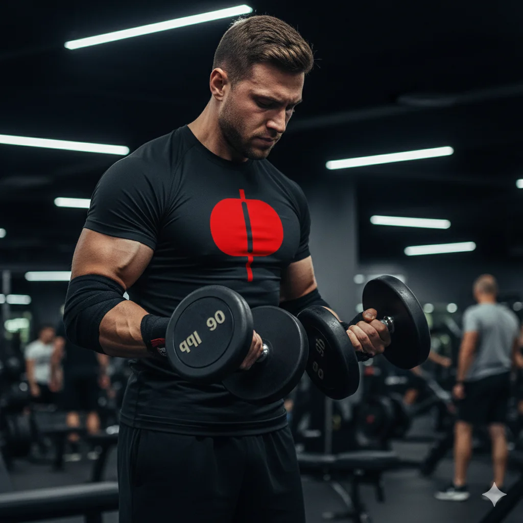 Omni-Man Compression Shirt Running T-shirt Men's Gym Exercise Sportswear Sunscreen Skin Quick-drying Cycling Jogging Clothes