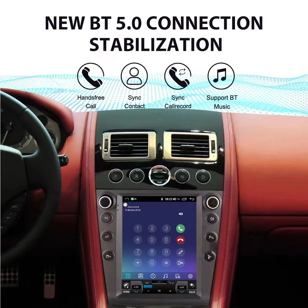 

Автомобильный мультимедийный видеоплеер JL для Aston Martin Vantage V8 2004 2005-2015 GPS-навигация Радио Android Auto Carplay 4G wifi 360