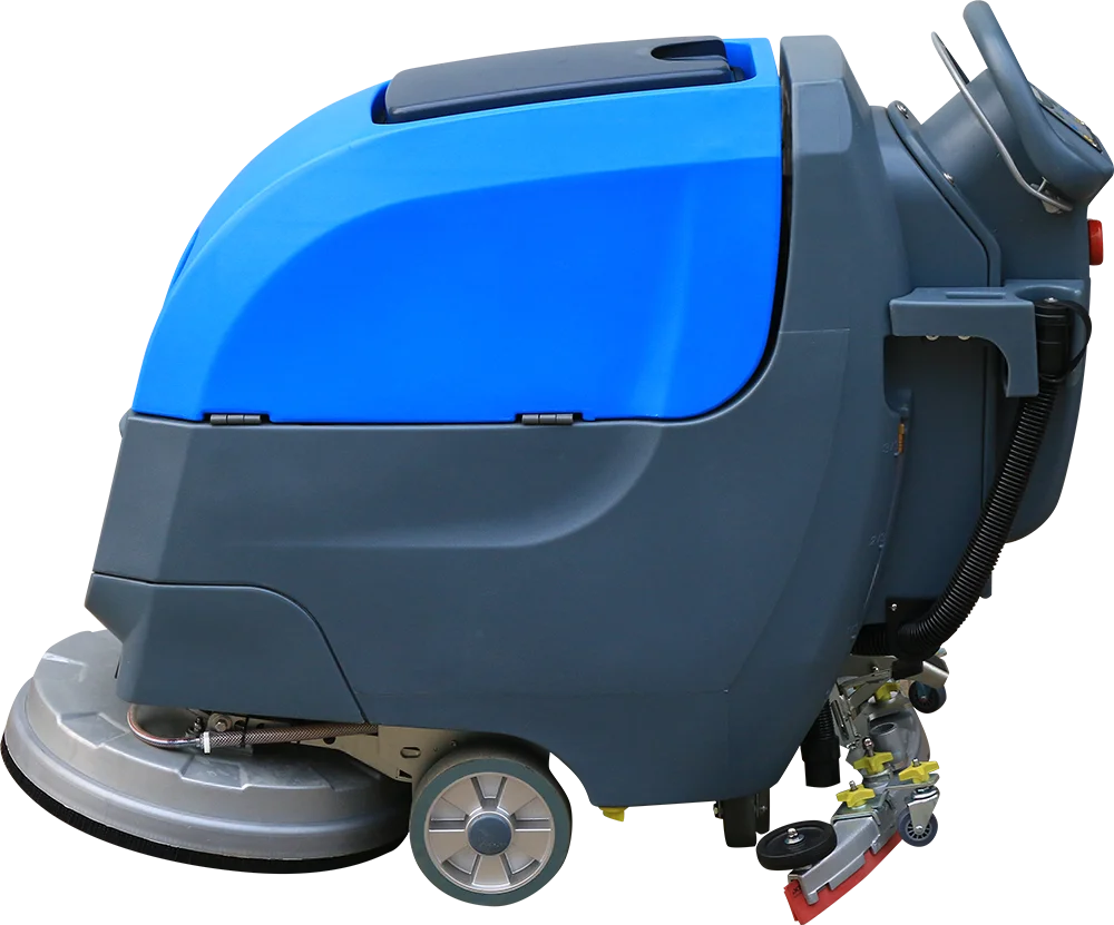 

Hand Push Walk Floor Cleaning Machine Electric New Commercial Industrial Manual Floor Scrubber Machine