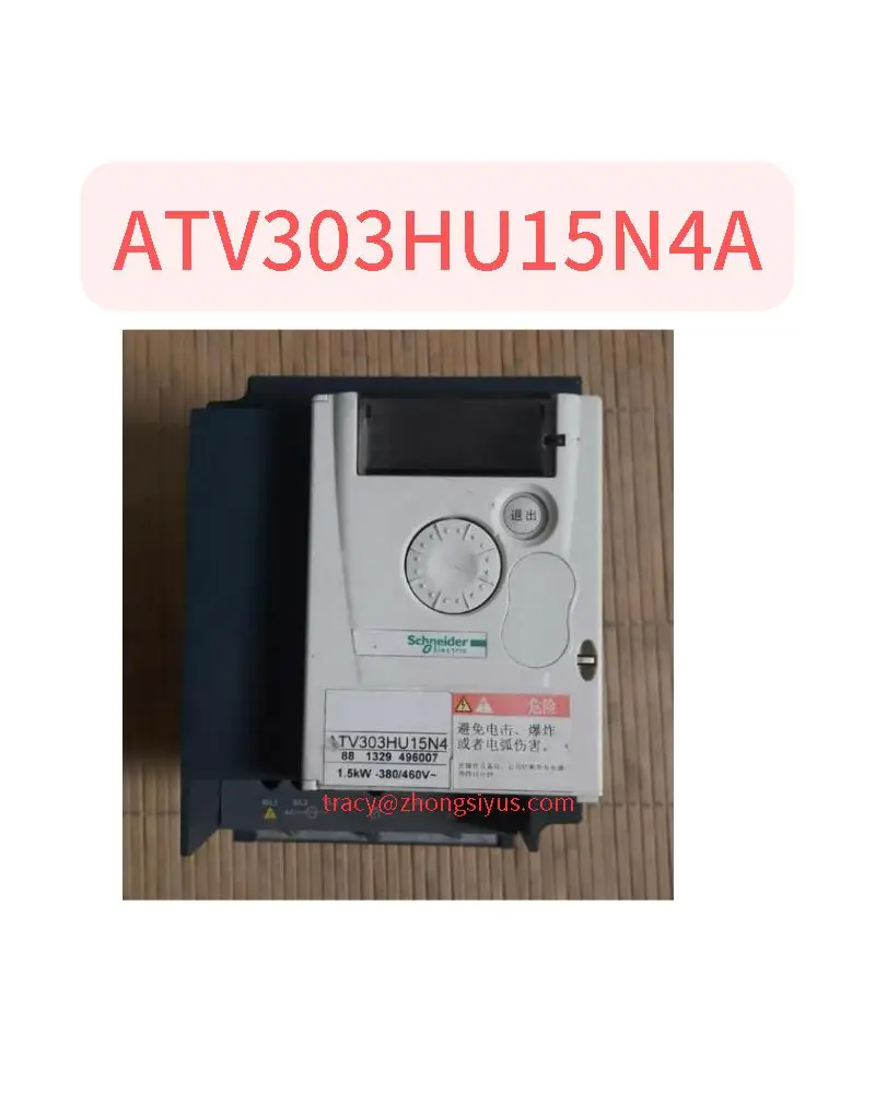 

Used inverter ATV303HU15N4A three-phase input 1.5kw test function normal