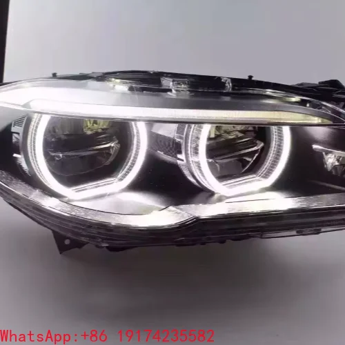 

Performance Customize Assy for BMW 10-17 F10/F18 Headlights Upgraded to 5 Series Angel Eyes LED Daily Running Lights