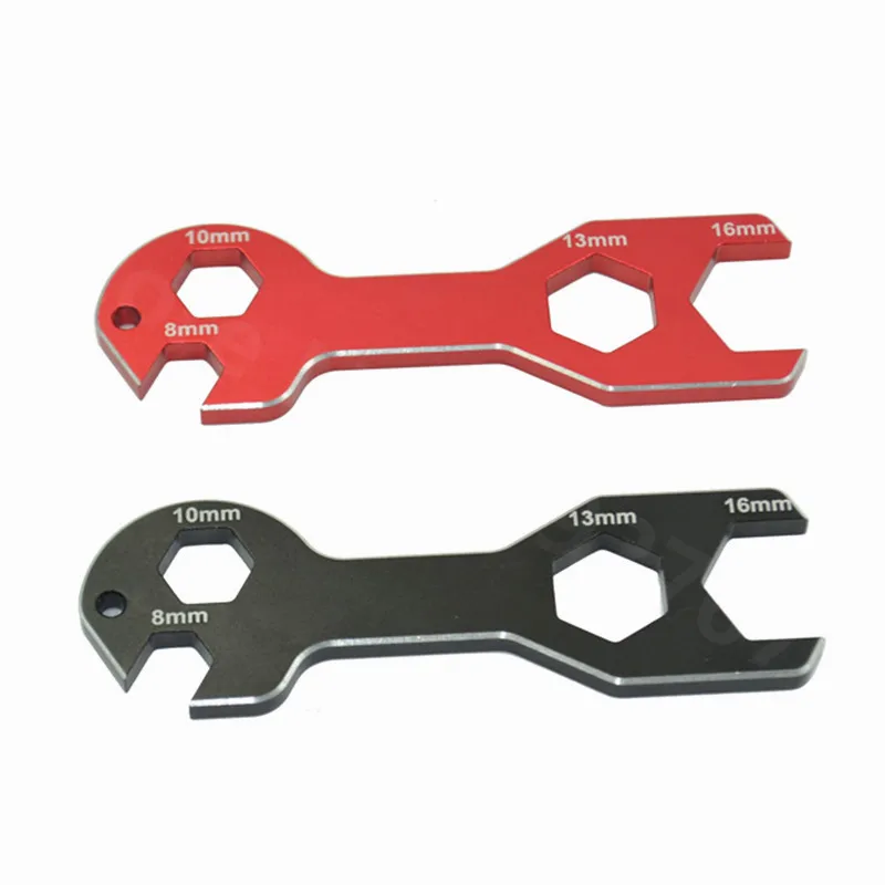 Aluminum Alloy RC Car HSP High Quality 4 In 1 Spanner Multifunctional Hex Nut Wrench Tools 8mm 10mm 13mm 16mm Tool Vehicle