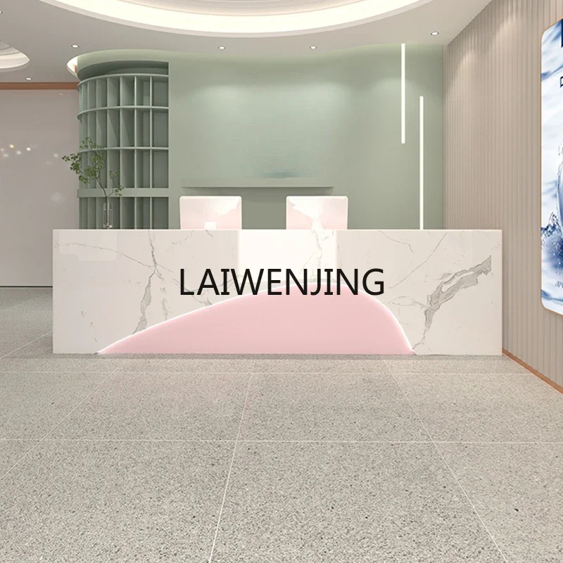 HLZ company reception catering bar cabinet clothing store small simple modern checkout page