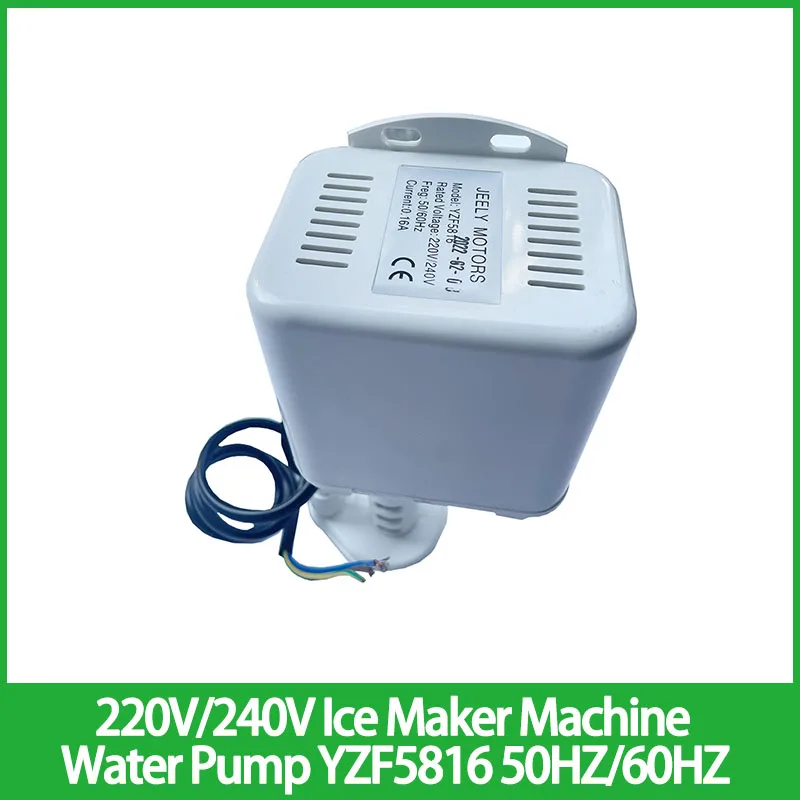 

220V/240V Ice Maker Machine Water Pump YZF5816 Pumping Water Motor 50HZ/60HZ 0.16A Universal Water Pump Motor