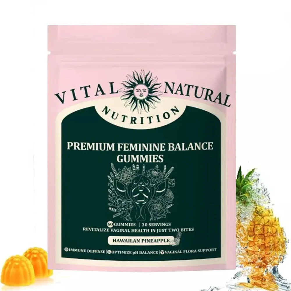 

Feminine Balance Gummies for Women’s-Vital Health - Hawaiian Pineapple Extract