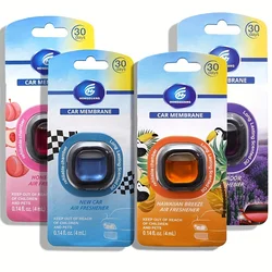 30-Day Long-Lasting Car Air Freshener Vent Clip -Scented Odor Eliminator, 0.14 oz Each, Non-Toxic Fragrance Source for Fresh Car