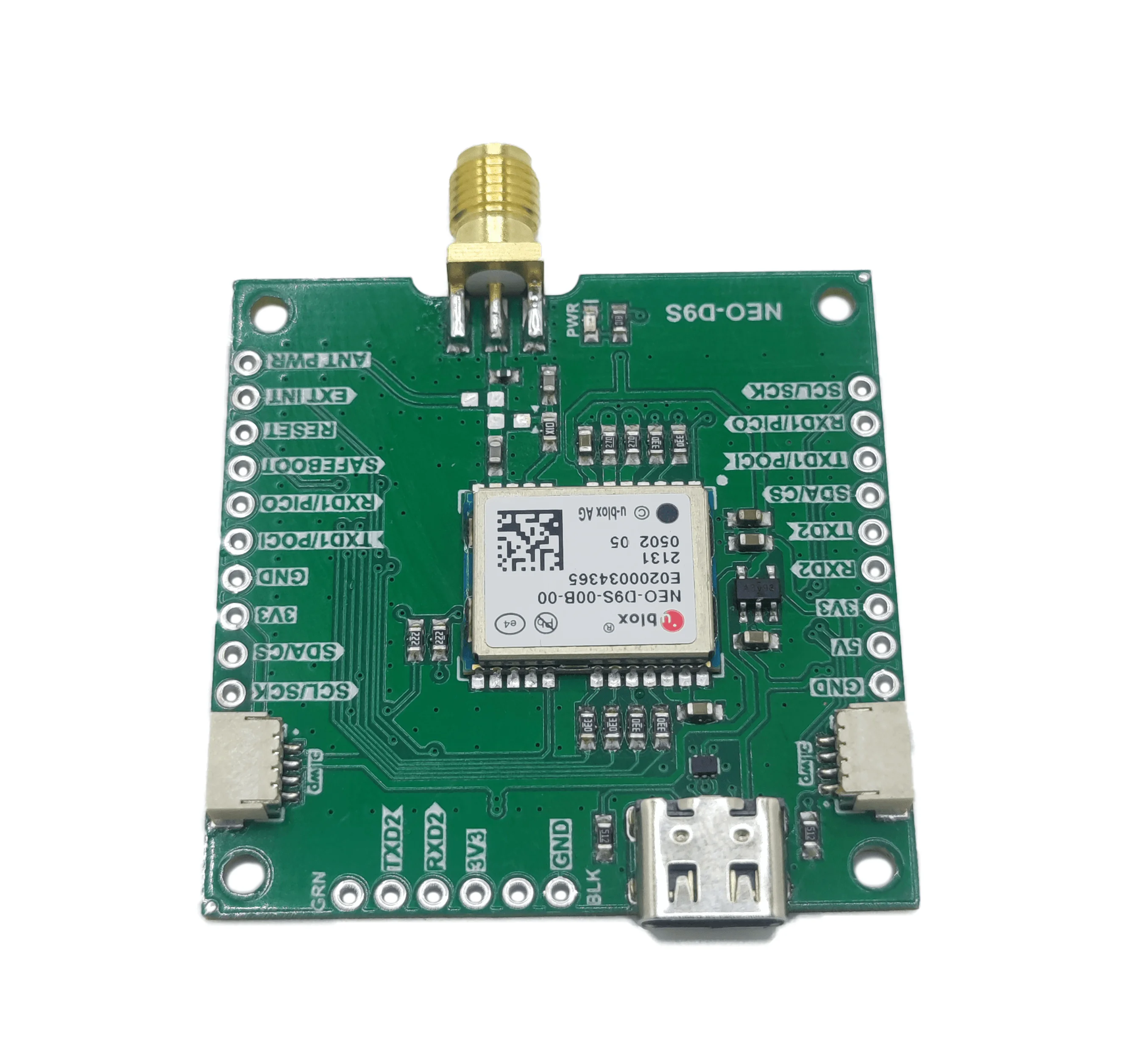 High precision GNSS multi frequency centimeter level low power consumption NEO-D9S ZED-F9P RTK differential drones GPS module