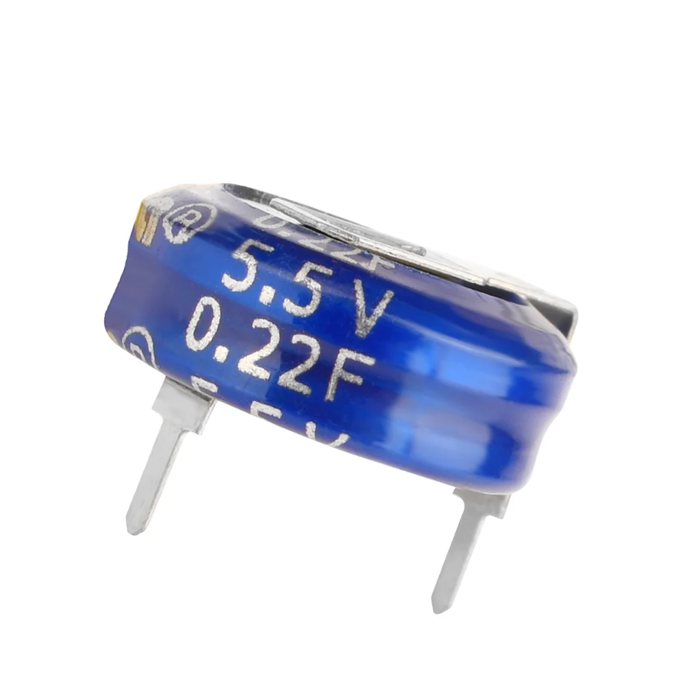 Super Capacitors CBN H-Type 5.5V 0.33F Button H Type CBN5R5334HF Taiwan CDA Condensador Farrah Capacitor SuperCapacitors