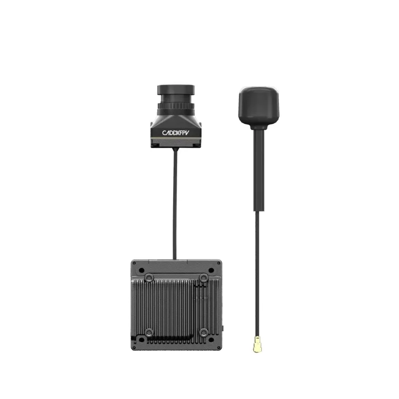 

Caddx Walksnail Avatar v2 HD VTX Kit with Single Camera Accessory Support Gyroflow 4km Range 1080P Support Low Latency