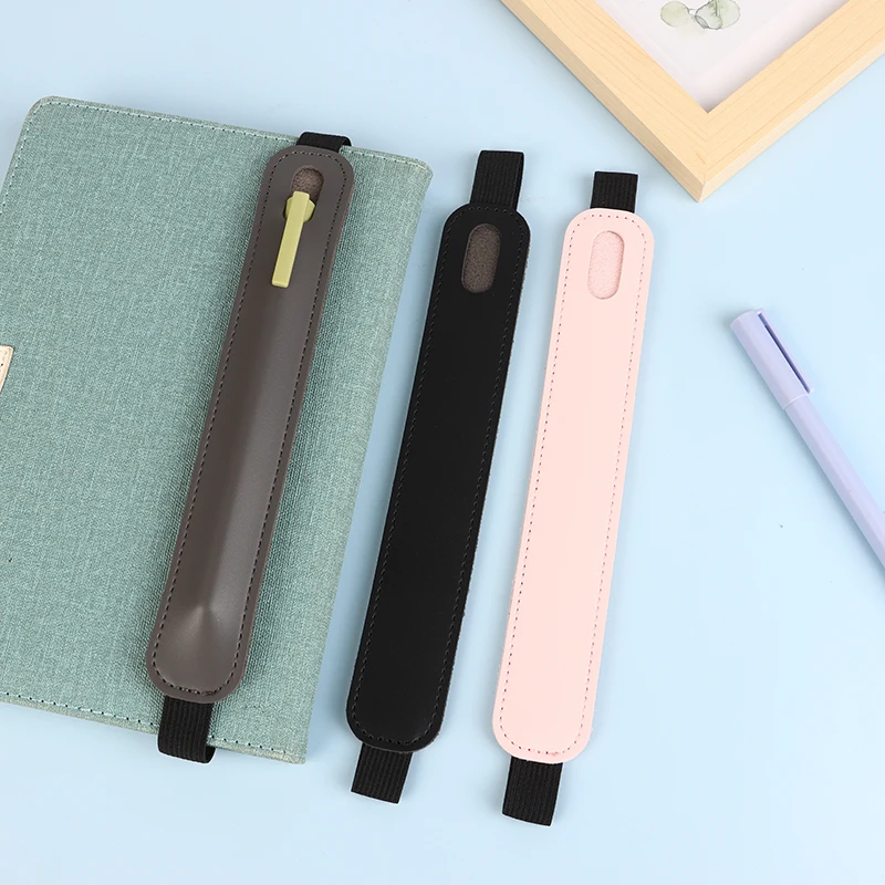 ที่ใส่ปากกาแบบยืดได้ทำจากหนัง1ชิ้น, กระเป๋าดินสอสำหรับวางแผน, ที่ใส่ปากกาสำหรับโน้ตบุ๊ค, ที่ใส่ปากกาโน้ตบุ๊ค