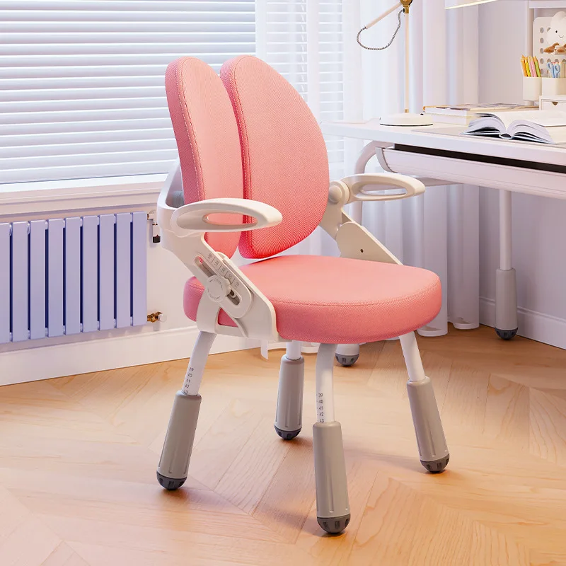 

Устойчивое кресло для учебы и письма, регулируемое по высоте, для дома, с подголовником и сиденьем, для выполнения домашних заданий