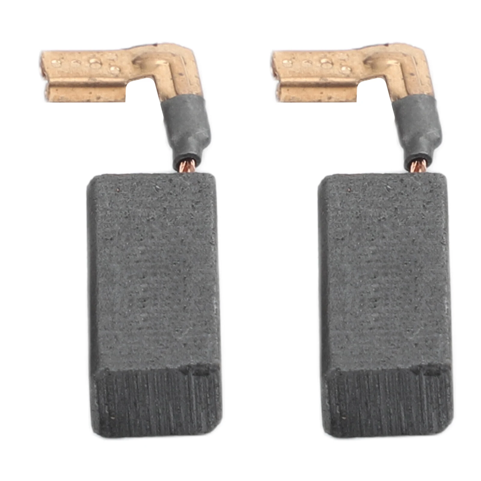Replacement Part Carbon Brush Repair And Maintenance As Picture Carbon Brush With Wire And Spring Carbon And Metal Construction