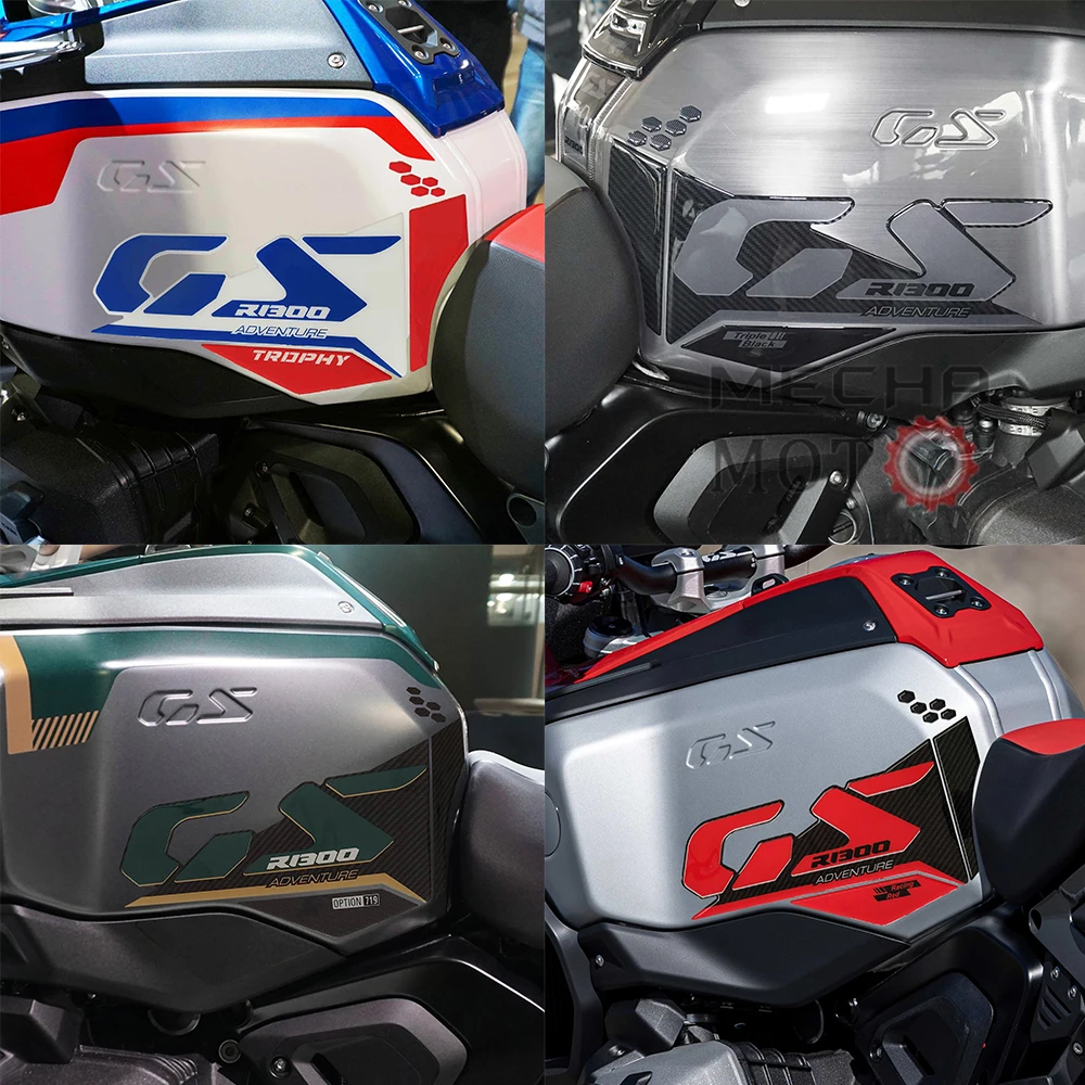 R 1300 GSA For BMW R 1300 GS ADV R1300GS Adventure Tank Pad Motorcycle 3D Resin Sticker Protection Kit 2024 2025