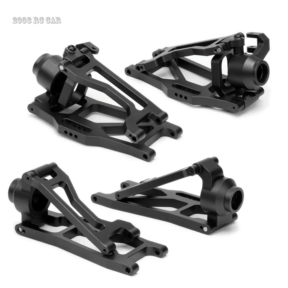 

1:10 Alloy Steering Carrier C-Hubs F/R Suspension Arms for RC Traxxas MAXX 4S 89076-4 89086-4 #8929 8930 8932 8937