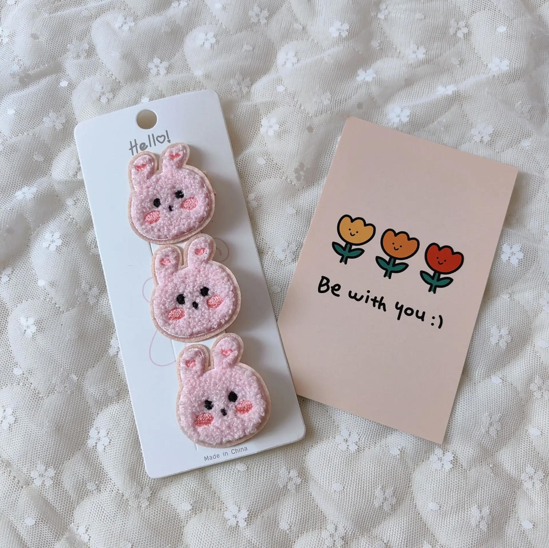 3 unids/set de Clip Bb de dibujos animados para niños, Clip para el pelo de conejo y oso, Clip LATERAL para niñas, accesorios para el cabello para niñas