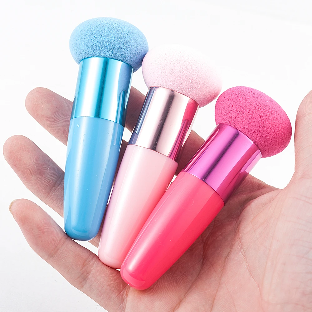 1/10 Pcs Mushroom Head Makeup Foundation Sponge Blending Puff Powder Smooth Beauty Kit Professional Cosmetic Make Up Tools