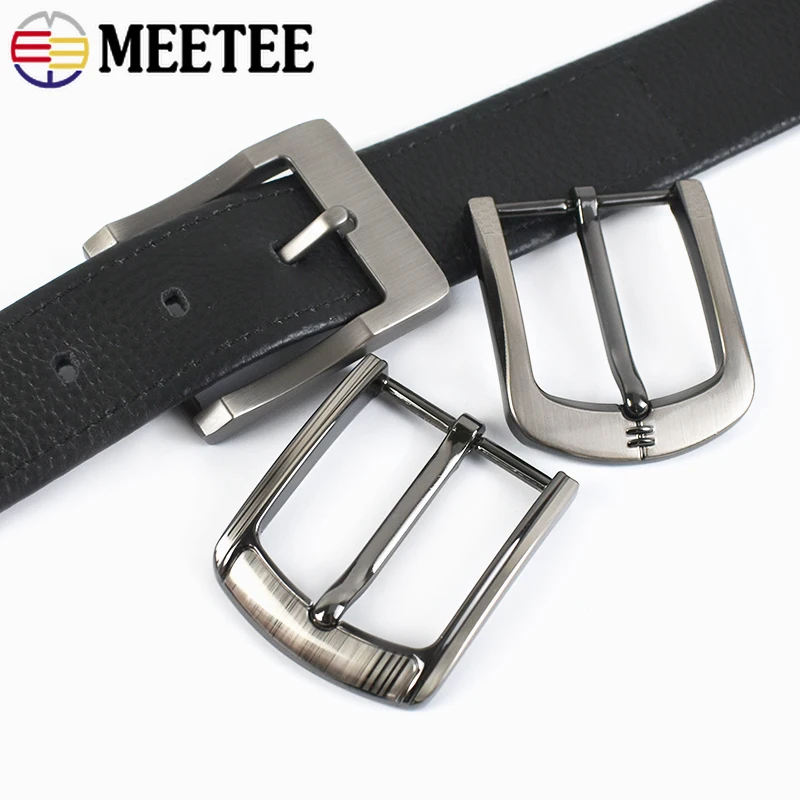 1/2/5 шт., мужские пряжки для ремня, металлические одинарные пряжки, джинсовые декоративные пряжки для ремней 33-39 мм, кожаные аксессуары для рукоделия