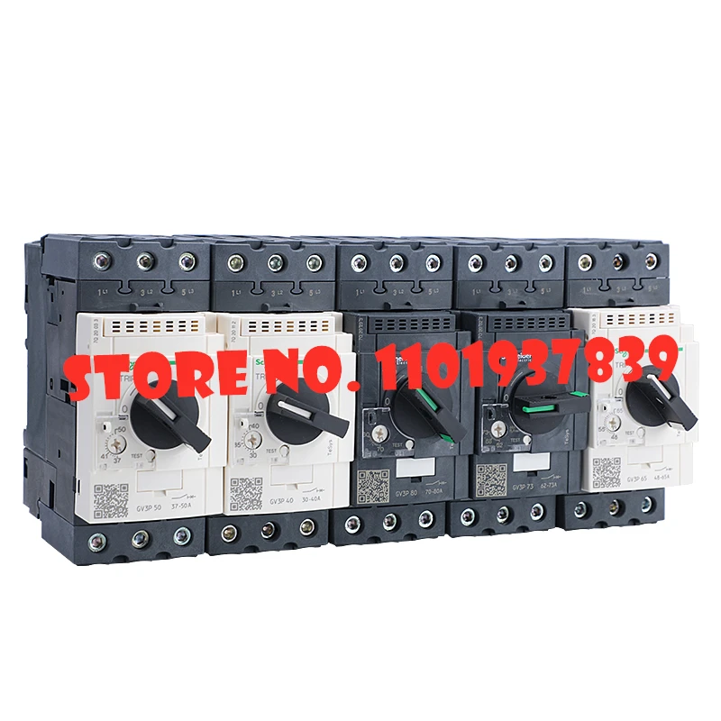 

TeSys Deca Motor Thermal Magnetic Circuit Breaker GV3P40 GV3P50 GV3P65 GV3P73 GV3P80 Knob Control