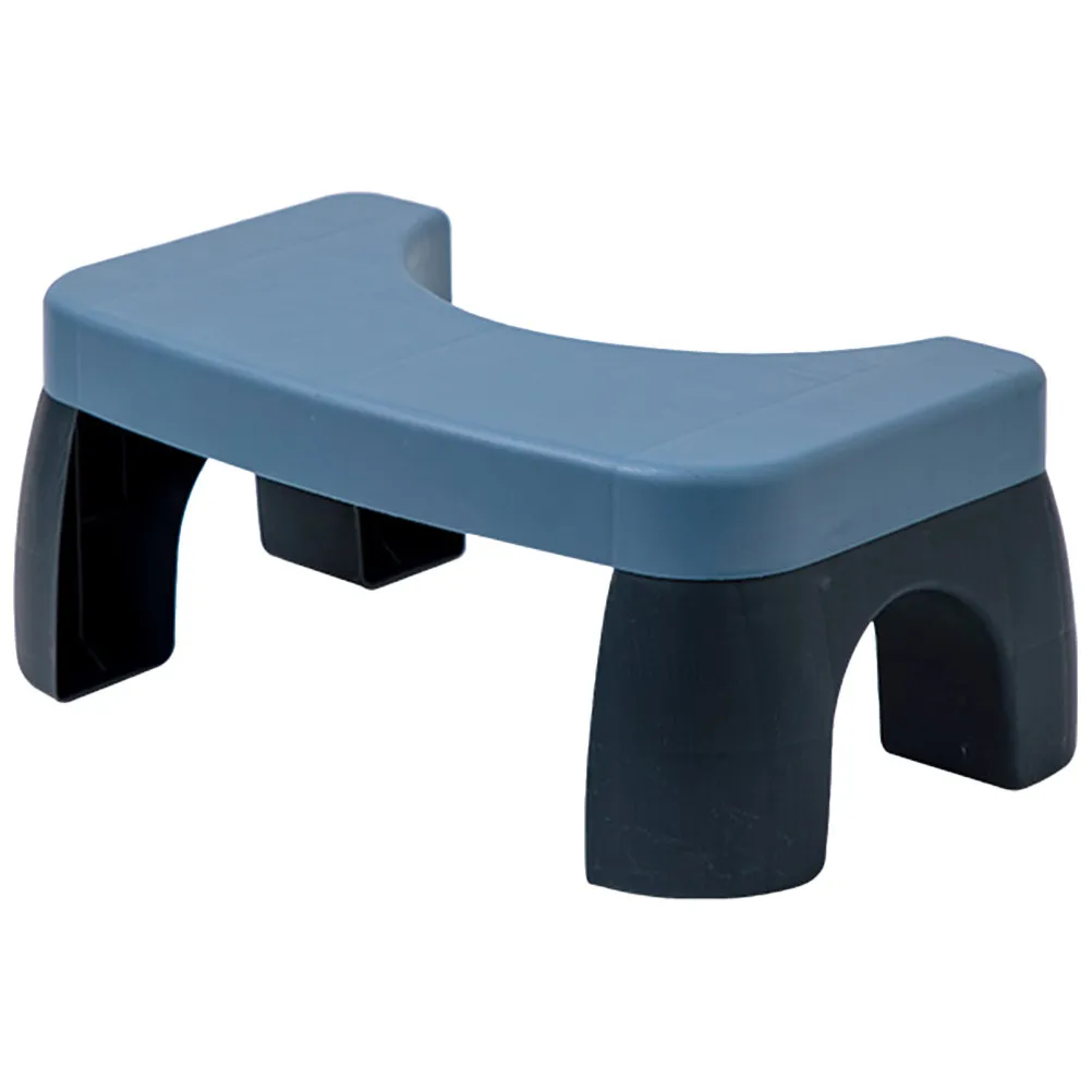 Non Slip Thickened Toilet Foot Stool Plastic Bathroom Stepping Step Stool for Healthier Position Plastic Footstool