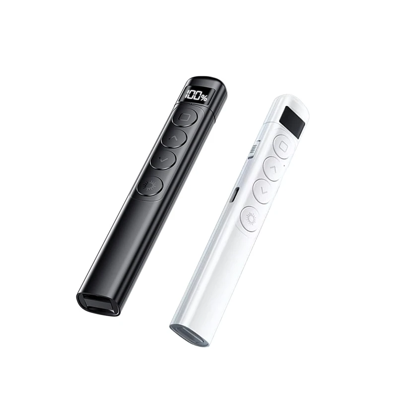 ABHU اللاسلكية تحول الصفحة القلم الحساسة PPT قلم الشريحة USB مؤشر الأشعة تحت الحمراء للتحكم عن بعد لجهاز العرض #5