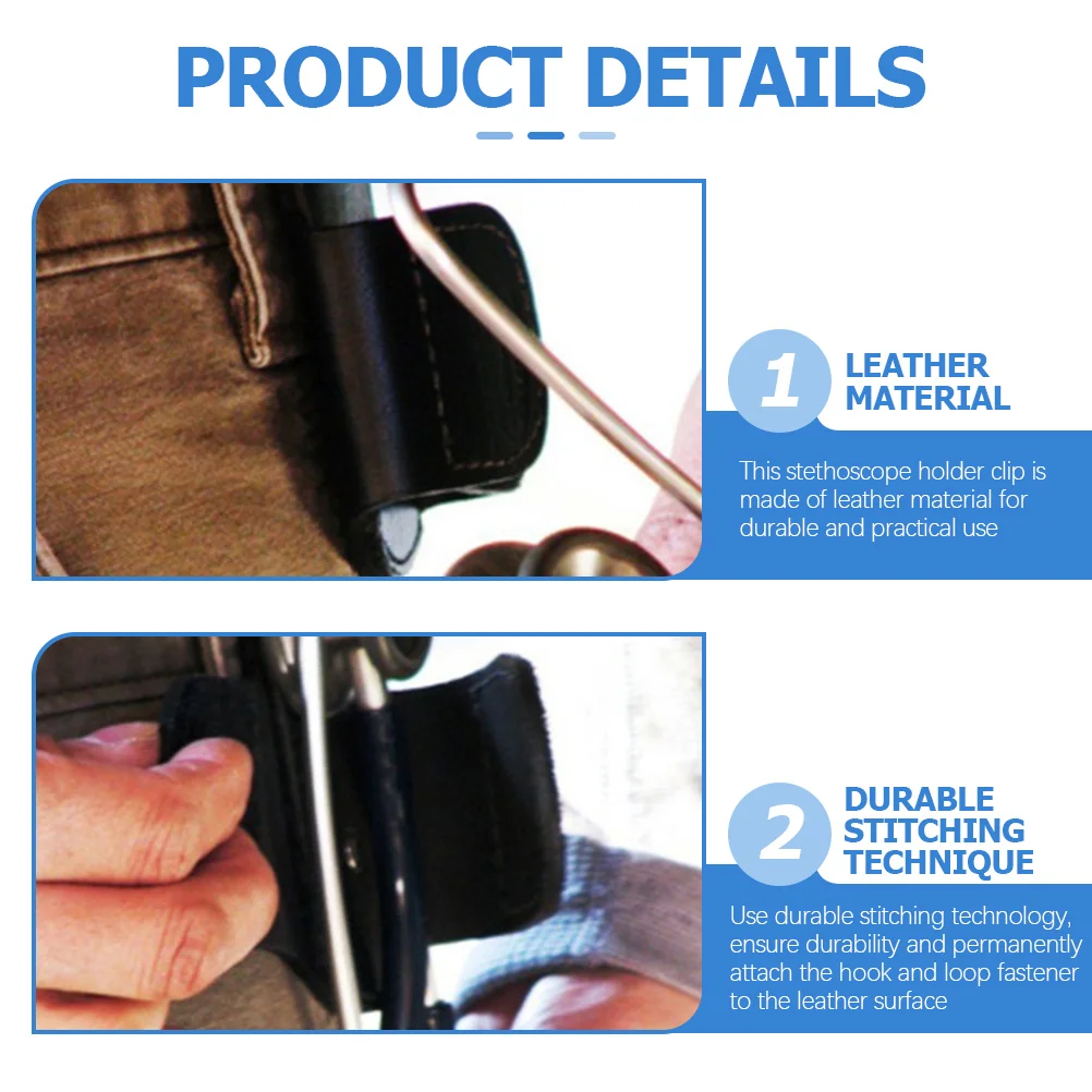 

1pcs Holder Clip Durable Fastener Secure Belt Clip For Nurse Doctor Medical Tool Storage Stethoscope Accessories