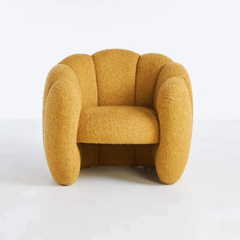 

Soft pumpkin chair