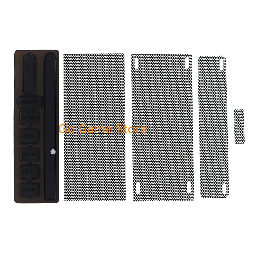 1 مجموعة ل X-box سلسلة X وحدة التحكم الملحقات سيليكون الغبار المقابس مجموعة مكافحة الغبار لعبة فيديو وحدات التحكم الغبار المقابس #4