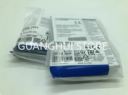 

E3FB-TP11 TP21 DN13 DN21 E3FB-RN11 RP11 TN21 New Sensor Photoelectric Switch in Stock