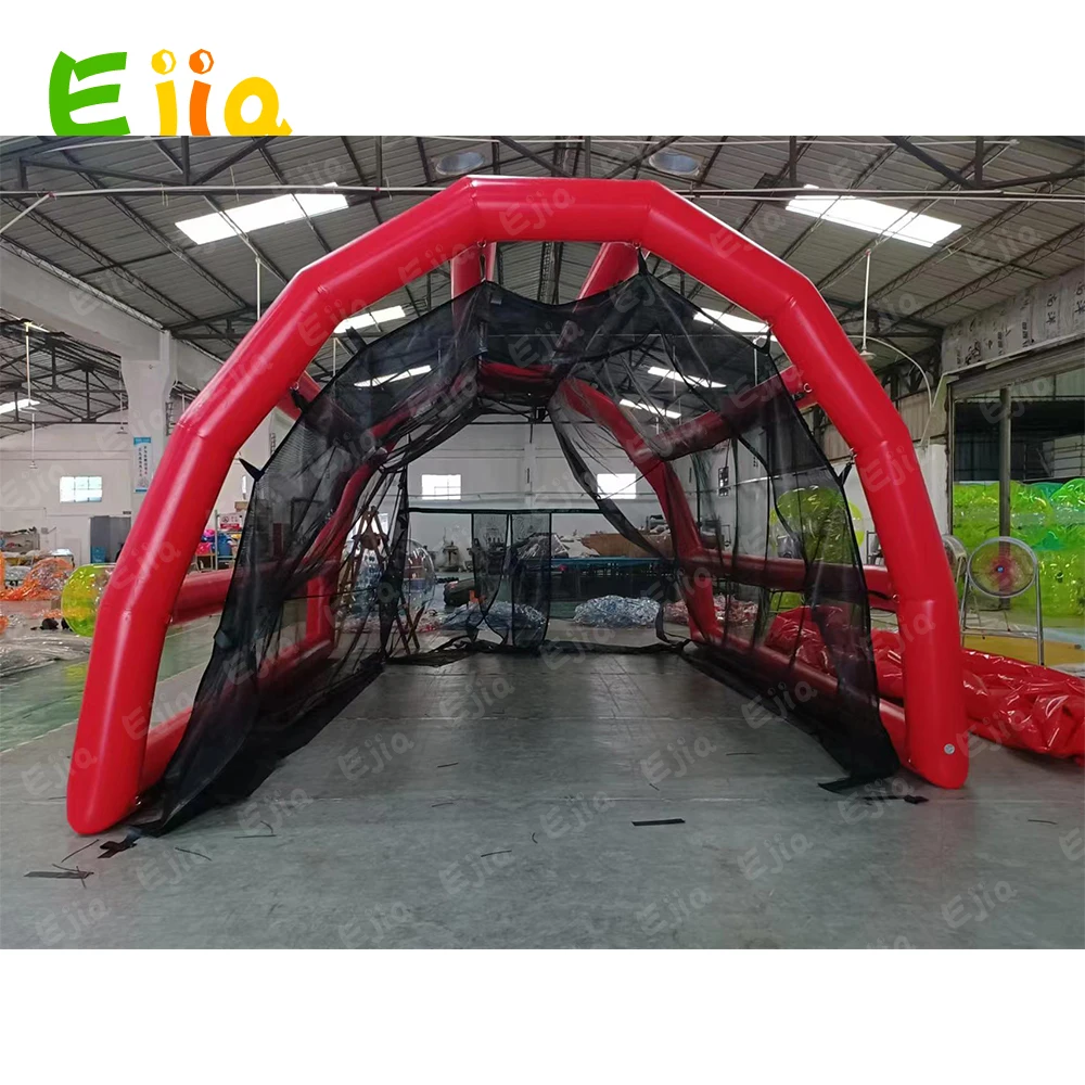 Hot Popular  Commercial Airtight Large PVC Inflatable Baseball Golf Net Sport Game Court Inflatable Batting Cage For Adult Kids