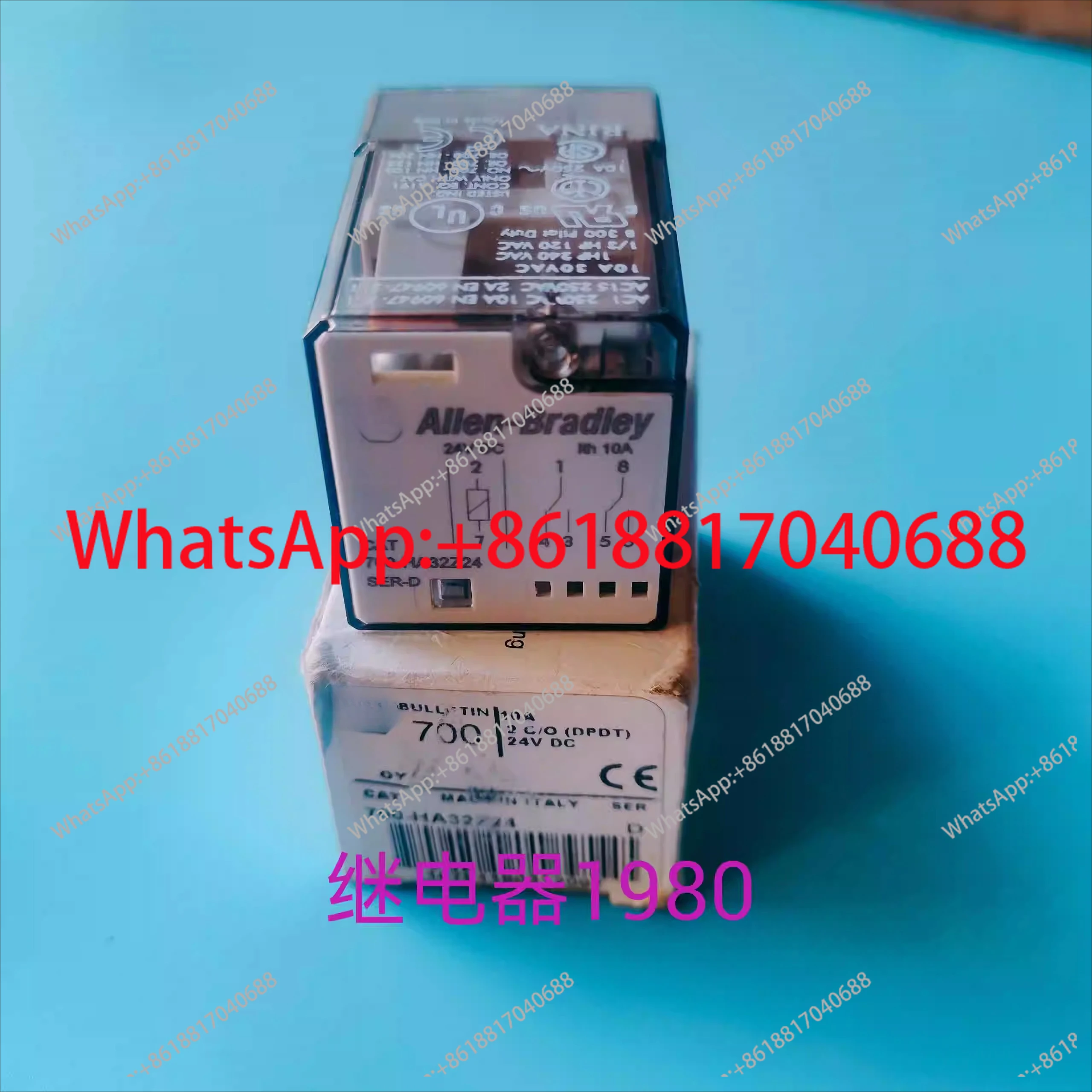 

1 шт. совершенно новое оригинальное промежуточное реле 700-HA32Z24 24VDC, в наличии.