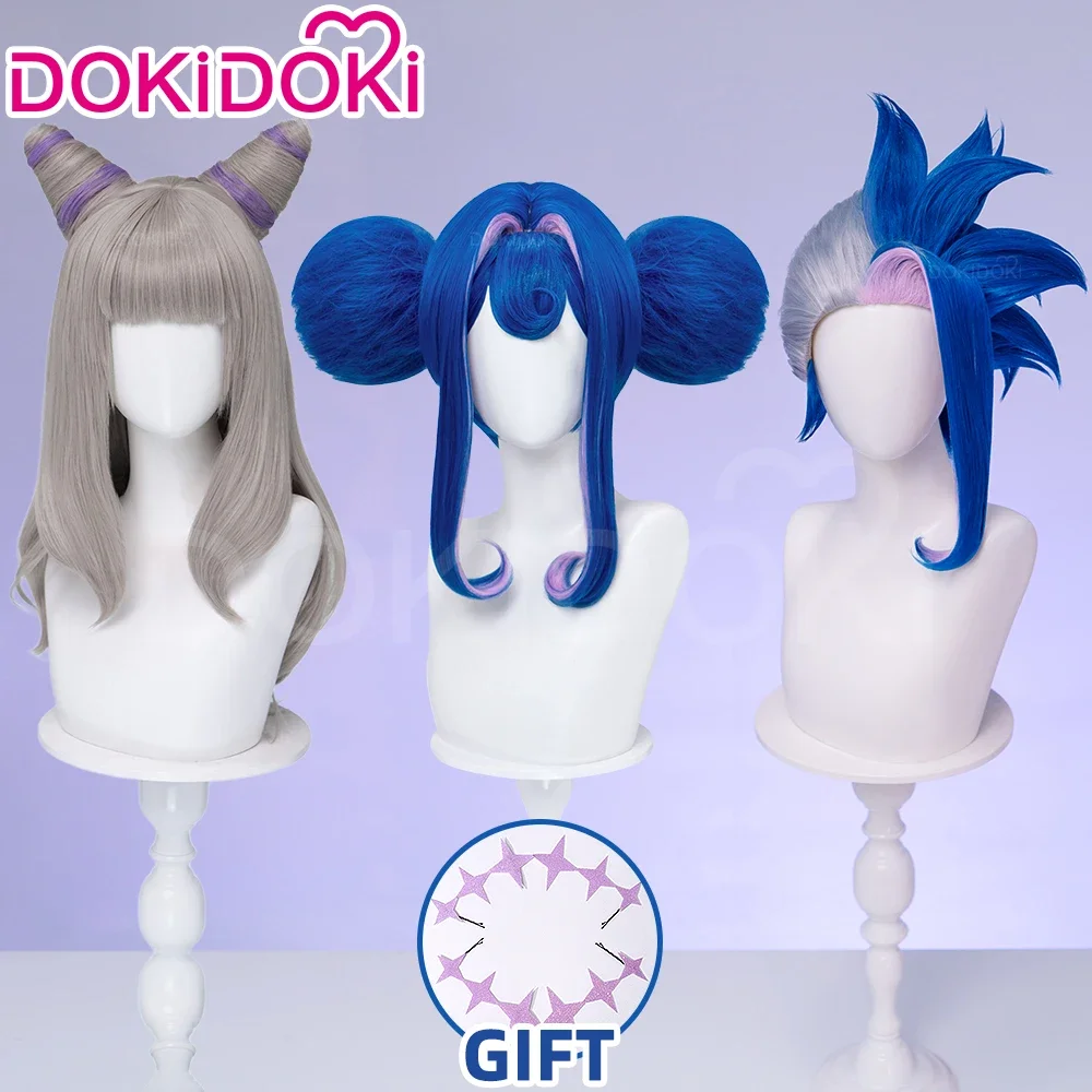 AUF LAGER Guinevere Olivia Per – Anime Cosplay Blue Hair Bewertung und Preis