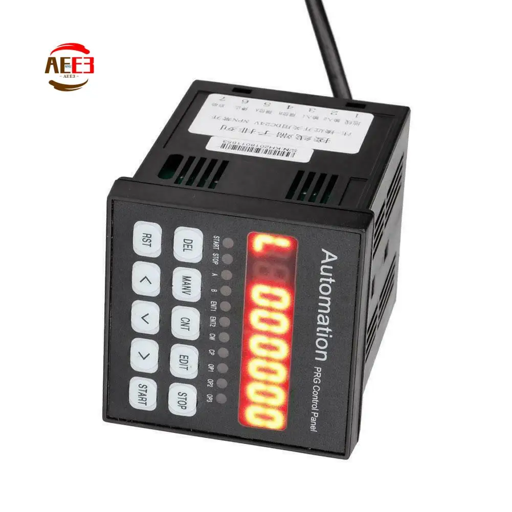 AEE3-Black 40Khz Single Axis CNC Servo Stepper Motor Motion Programmable Controller
