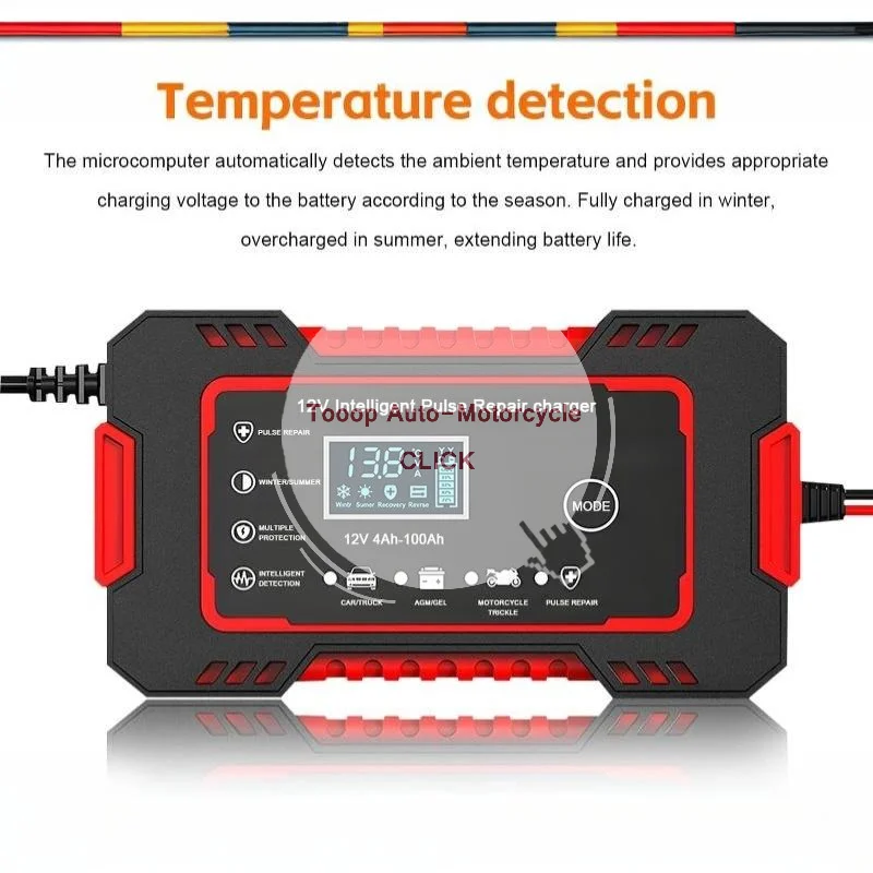 Portable Emergency Car Battery Charger Universal 12V Auto Jump Starter Power Pack for Camping Road Travel Vehicle Use