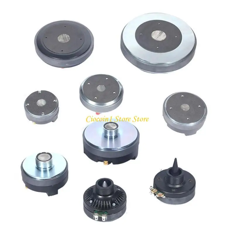 8 Ohm Professionelle Hornlautsprecher Hochtöner Aluminium Akustik-Horn-Treiber Hochton-Tweeter-Ersatzkopf – Detail 8