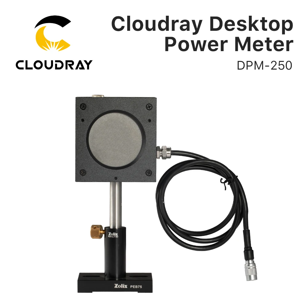 Cloudray High Accuracy Touch Screen Desktop Power Meter DPM-250 Dynamometer for Laser Engraving & Cutting Machine