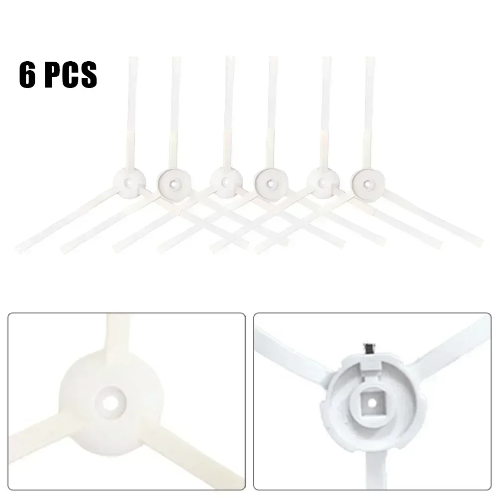 6 Pcs Side Brushes For Tefal Explorer 60 Series RG7447 RG7455  Vacuum Cleaner Cleaning Tools Replaceable Accessories