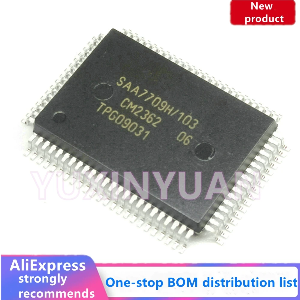 

2PCS SAA7709 SAA7709H SAA7709H/103 QFP-80 New original IC In stock!