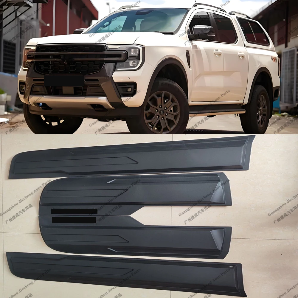 Side Door Body Cladding for Ford Ranger T9 Wildtrak XLT XL Limited 2023-2026 Sport Double Cab Car Accessories