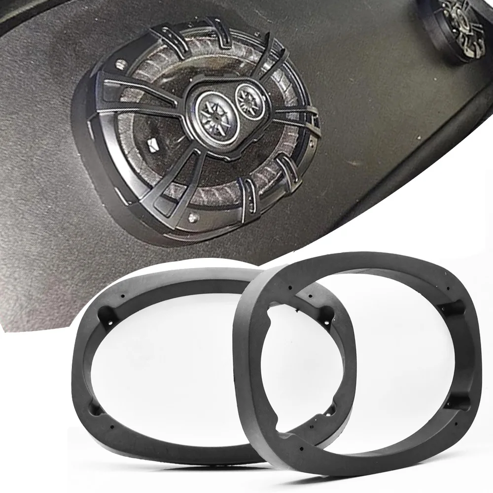 

6X9 ''адаптер проставки для автомобильного динамика, универсальный автомобильный динамик, скошенная прокладка, монтажный кронштейн, адаптер, ремонт коврика для аудиодинамика