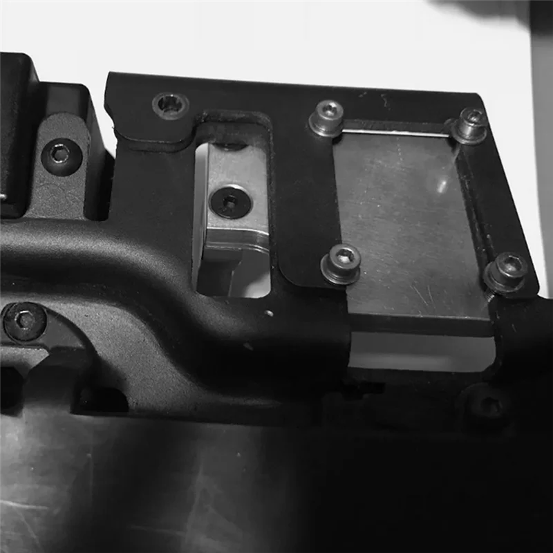 Supporto motore di conversione senza spazzole Staffa di montaggio motore Sedile per Traxxas Revo 2.5/3.3 E-Revo RC Parti di aggiornamento per auto