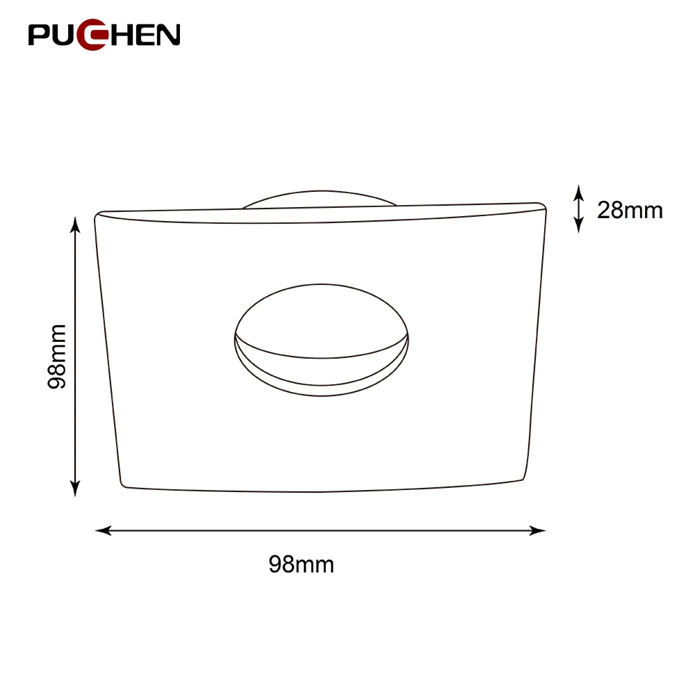 Puchen LED الحديثة النازل سطح شنت بقعة ضوء مصباح السقف داخلي تركيبة إضاءة للمنزل دراسة غرفة نوم المطبخ